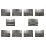 6.3mm Hexagon Shank 4mm T20 Magnetic Tip Torx Screwdriver Bits 100 Pcs