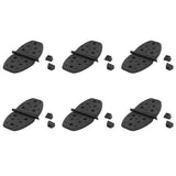6Pcs Exhaust Y Pipe Single Flappers Water Shutters for Mercury Marine V6 807166A2