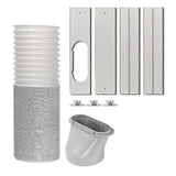 For Portable Air Conditioner Vent Kit Window Seal Exhaust Hose