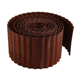 6 Inch X 20 FT Lawn Edging Borders,Corrugated Galvanized Garden Edging Border,Landscape Edging for V