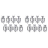 16 Piece Butt Weld Clamps,Small Weld Clamps,Welding Butterfly Clamps,Automatic Body Panel Clamps
