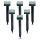 6 Pcs Solar Powered Snake Repellent For Outdoorsultrasonic Snake Repellentsolar Snake Repellent F Fr