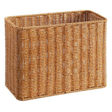 Imitation Rattan Storage Basket Desktop Finishing Basket Sundries Storage Basket