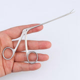 Ear Nose Cleaner Pliers Pick Endoscope Earwax Remover Veterinary Forceps Tweezer