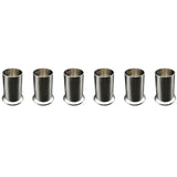 6X Stainless Steel Straw Holder, Counter-Top Straw Dispenser, Cutlery Organizer, Spoons Forks Chopst