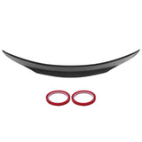 Carbon Fiber Look for PSM Style Duckbill Trunk Lid Spoiler Wing For MercedesBenz CClass W205 20152020