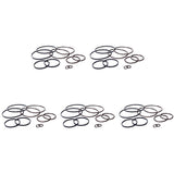 5X 11361440142 Seal O-Rings Twin Double Dual Seals for Vanos M52Tu M54 M56 Ptfe Rattle Ring Repair U