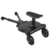Fashion Children Stroller Pedal Adapter Second Child Auxiliary Trailer Twins Scooter Hitchhiker Kids Standing Plate