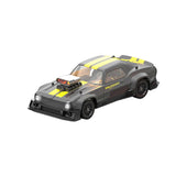 (Gray yellow) Remote Control Drifting Car 1/16 Model Drfit Car High Speed 4WD ESP Balance Control Design Model Vehicle for Outdoor Fun  Gray yellow