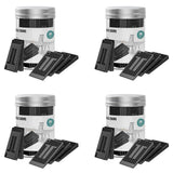 Plastic Shims for Leveling - 144 Piece Jar, Strong and Table Wedges, DIY Levelers for Furniture, Tab