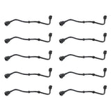 10X 17128602599 Rubber Radiator Hose Intercooler Pipe for 5 Series 7 Series G38 G12 Auxiliary Kettle