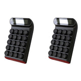 Retro Calculator Mechanical Keyboard Portable Computer 10 Digit LCD Display Financial Office Fashion