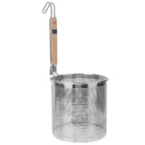 1Pc Practical Stainless Steel Colander for Hot Pot Noodles Pasta Vegetable