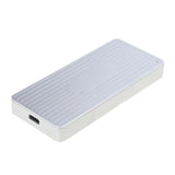 BLUEENDLESS USB 4.0 NVMe SSD Enclosure 40Gbps Aluminum M.2 SSD Case Enclosure Case Quick Transmission for Thunderbolt3  silver gray
