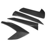 For C8 2020-2024 Car Door Handle Cover Trim Body Side Air Outlet Cover Carbon Fiber JN