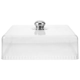Clear Acrylic Cake Dome Cake Cover Food Cover Dish Protective Lid for Home Hotel