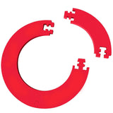 (Red) Dart Board Surround Rings Round Dartboards Wall Protections Board Foams Dartboards Surround Wall Protectors for Dart Game  Red