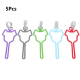 3/4/5/7/10pcs Dog Poop Bag Holder Leash Waste Carrier Holder Pets Hands Free Knot Holder