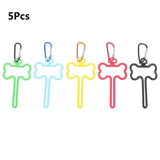 3/4/5/7/10pcs Dog Poop Bag Holder Leash Waste Carrier Holder Pets Hands Free Knot Holder