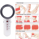 3 In 1 EMS Ultrasonic Cavitation Weight Lose Facial Lifting Body Slimming Massager Galvanic Infrared Lipo Fat Burner Machine