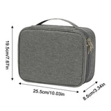 3 Layer Cable Organiser Bag Cable Organizer Bag For Traveling Travel Essentials Cable Storage Bag For Mini Camera Mouse Hard