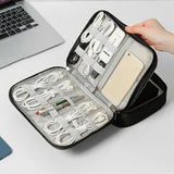 3 Layer Cable Organiser Bag Cable Organizer Bag For Traveling Travel Essentials Cable Storage Bag For Mini Camera Mouse Hard