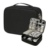 3 Layer Cable Organiser Bag Cable Organizer Bag For Traveling Travel Essentials Cable Storage Bag For Mini Camera Mouse Hard