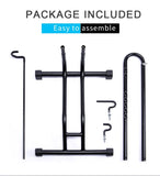 3 in 1 Bicycle Floor Parking Rack Stand for Mountain Road Bike Indoor Garage Storage Bike Repair Stand Maintenance Holder Rack