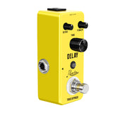 Rowin Guitar Electric Pedal Guitar Accessoires Lef-314 Pure Analog 20-620Ms Time Delay Guitar Effect Pedal True Bypass