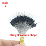 300pcs/lot Silicone Space Bean Stopper 1.0-8.0# Professional Fishing Float Anti-Strand Fishing Line Stopper Fishing Bobber Float