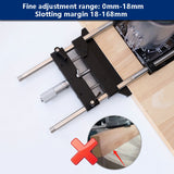 Trimming hine Slotting Backer Fine-Tuning Bracke Positioningt Ruler ear Guide Woodworking Slotter Track