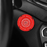 Push One-touch Cool Automotive Start Stop Button Cover DIY Car Decoration Gift For