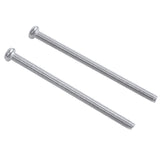 M2.5 x 40mm 304 Stainless Steel Round Head Screws Bolt 60pcs