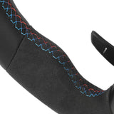 Car Steering Wheel Good Hand Feeling Modification Steering Wheel Finger  Nappa Leather Suede for F10 F12  F06 M Sport