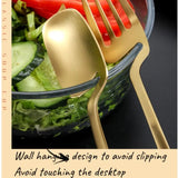 304 Stainless Steel Wall Hanging Steak Knife Fork Spoon Western Tableware Household Sanding Hanging Cup Coffee Dessert Spoon Fou