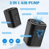 Electric Pump Portable Wireless Compressor Iator/Deflator Pumps For Iatable Cushions Air Beds Boat Swimming Ring
