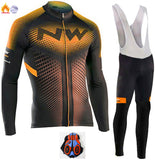 Cycling jersey long sleeve suit