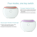 Electric Face Guasha Massager Tools EMS Heating Microcurrent Vibrating Skin Scraping SkinCare Anti-cellulite Beauty Tool 4 Modes