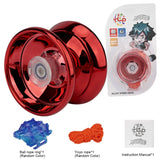 4 Color Professional Aluminum Yoyo Beginners Metal Yo-Yos For Kids And Adults With Yo Accessories Toy Gift