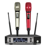 EW135G4 SKM9100 Stage Performance Home KTV High Quality UHF Professional Dual Wireless Microphone System Dynamic Long Distance