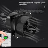 USB Adjustable Speed Solder Absorber ESD Fume Extractor Duct Exhuast with 1M Pipe Tub Ventilation Fan