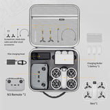PU ForInsta360 X4 Camera Paroned ForDJI ForNeo Drone Accessory Storage Bag