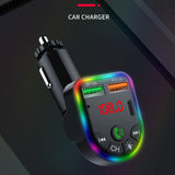 P19 2 Ports USB 12V Quick Charge Fast Car Cigarette Lighter For Samsung Huawei Xiaomi iphone Charger Audio Receiver