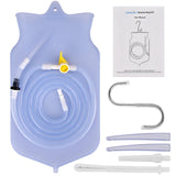 2L Douche Reusable Heat Preservation Enema Bag Treating Constipation Detox Anal Vaginal Colon Cleaning Set
