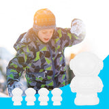 3Pcs Fight Snowball Clips Astronaut Shape Sand Toys For Kids And Adults