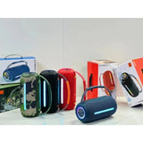Colorful Lamp Subwoofer Waterproond Dustproof Bluetooth Speaker Outdoor Professional Mini Party Box Speakers