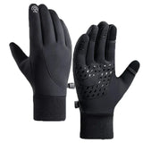 Autumn Winter Outdoor Cycg Water Windproof Thicken Warm Toucreen Shockproof Nonslip Riding Motorbike Gloves Men