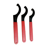 3 Piece Machine Tool Wrench ER Multi-Specification Electrophoresis Blackening Wrench ER25/32/40 Wrench Black & Red