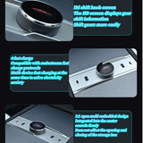 For Tesla Model 3 Highland - Car LCD Gear Button Control Docking Station with USB Type-C Port. 2 in 1 Shift Knob & Charge Parts