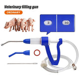 30ML Automatic Drencher Animal Continuous Feeding Gun for Goat Cattle Backpack Medicine Pot Drenching Gun with Bottle